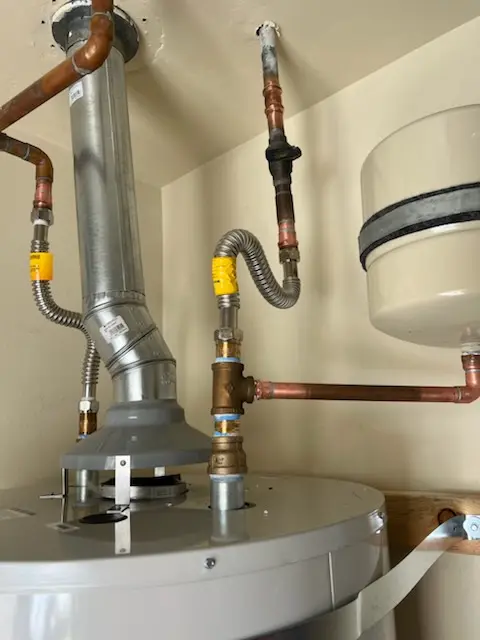Water heater installation and plumbing repair in Van Syckles